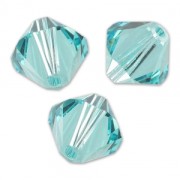 Light Turquoise - Biconi PureCrystal 5328 mm. 4 Light Turquoise x50 Biconi PureCrystal 5328 mm. 4 Light Turquoise x50