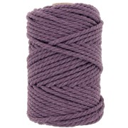 Lavanda - Gomitolo di cordone di cotone per macramè 5mm - Lavanda x50m Gomitolo di cordone di cotone per macramè 5mm - Lavanda x50m