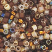 - Mix Miyuki Delica 11/0 - Golden Grains x8g Mix Miyuki Delica 11/0 - Golden Grains x8g