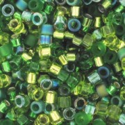 - Mix Miyuki Delica 11/0 - Ever Green x8g Mix Miyuki Delica 11/0 - Ever Green x8g