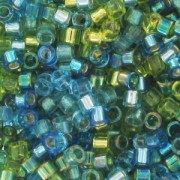 - Mix Miyuki Delica 11/0 - Electric Blue Lagoon x8g Mix Miyuki Delica 11/0 - Electric Blue Lagoon x8g