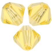 Light Topaz - Biconi PureCrystal 5328 mm. 4 Light Topaz x50 Biconi PureCrystal 5328 mm. 4 Light Topaz x50