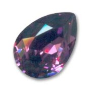 Amethyst - Cabochon PureCrystal 4320 pera mm. 14x10 Amethyst Cabochon PureCrystal 4320 pera mm. 14x10 Amethyst