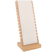 Portagioielli per collane 27x11cm Bamboo - Pella Scamosciata Beige