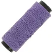 Amethyst - Filo di poliestere cerato piatto - Slam Cord per micro macramè 0,8 mm - Ametista x100m Filo di poliestere cerato piatto - Slam Cord per micro macramè 0,8 mm - Ametista x100m