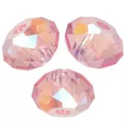 Perle - Sfere piatte PureCrystal 5040 mm. 4 Light Rose Shimmer 2X x20 Sfere piatte PureCrystal 5040 mm. 4 Light Rose Shimmer 2X x20