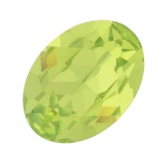 Citrus - Cabochon PureCrystal 4120 ovale mm. 6x4 Citrus Green x1 Cabochon PureCrystal 4120 ovale mm. 6x4 Citrus Green x1