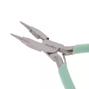 Pinza per gioielli 4 in 1 a molla 12 cm by Perles and Co - Menta x1