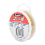 Elasticità 1 mm - Dorato satinato x5m
