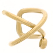 Demi-anneau - Anello per orecchie 10 mm con anello chiuso - Acciaio inossidabile 304 - dorato x1 Anello per orecchie 10 mm con anello chiuso - Acciaio inossidabile 304 - dorato x1