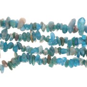 Perle chips 5 - 8 mm pietra semi preziosa - Apatite x80cm