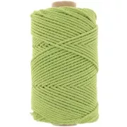 Vert Menthe - Bobina di cotone macramè da 2 mm - Verde menta x100 m Bobina di cotone macramè da 2 mm - Verde menta x100 m