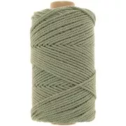 Avvocato - Bobina di cotone macramè da 2 mm - Verde avocado x100 m Bobina di cotone macramè da 2 mm - Verde avocado x100 m
