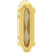 Cristallo incastonato Aurora A4161 Long Classical Oval 15x5 mm - Rose x1