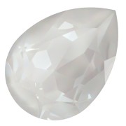 Crystal - Cabochon PureCrystal 4320 14x10mm - Crystal Electric White Ignite x1 Cabochon PureCrystal 4320 14x10mm - Crystal Electric White Ignite x1