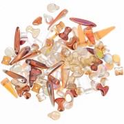 Crystal - Assortimento di perle di Boemia - Metallic Crystal x20g Assortimento di perle di Boemia - Metallic Crystal x20g