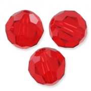 Light Siam - PureCrystal 5000 Perla rotonda da 8 mm - Light Siam x1 PureCrystal 5000 Perla rotonda da 8 mm - Light Siam x1