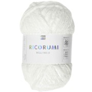 Gomitolo Ricorumi Nilli Nilli di Rico Design per Amigurumi - Bianco 001 x25g