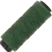 Vert forêt - Filato piatto in poliestere cerato Slam Cord per micro macramè 0,8 mm - Verde bosco x100m Filato piatto in poliestere cerato Slam Cord per micro macramè 0,8 mm - Verde bosco x100m