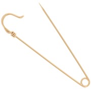Spilla 61 mm - Dorata con oro fino x1