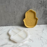 Stampo in silicone per la tazza a forma di mano di Fatma 16x12,5 cm x1