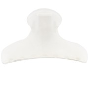 Fermaglio per capelli a coccodrillo 42x79 mm in acrilico traslucido - Crystal Mat x 1