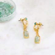 Sacchetto di mini pietre colorate arrotolate - scaglie non perforate - Corniola x20g