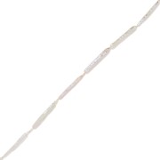 Perla d'acqua dolce irregolare barocca 25x4,5 mm - Grado AA Bianco x1