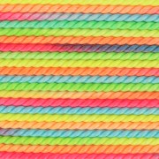 Multicolor - Filo di seta 0,70 mm - Multicolore fluorescente (fosforescente) x2m Filo di seta 0,70 mm - Multicolore fluorescente (fosforescente) x2m