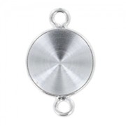 Castone separatore da incollare PureCrystal 1122 mm. 10 argenté