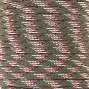 Cordone Paracord - Corda paracadute piatta da 4 mm - Khaki - Marrone x1m