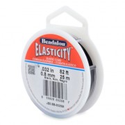 Elasticità 0,8 mm - Nero x25m