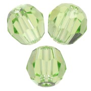 Peridot - Perle rotonde PureCrystal 5000 da 4 mm - Reinvented Peridot x20 Perle rotonde PureCrystal 5000 da 4 mm - Reinvented Peridot x20