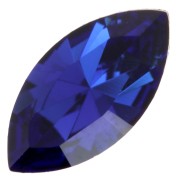 Dark Sapphire - PureCrystal 4228 10x5 mm Shuttle - Zaffiro scuro reinventato x1 PureCrystal 4228 10x5 mm Shuttle - Zaffiro scuro reinventato x1