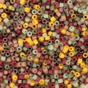 Verde - Mix Miyuki Delica 11/0 - Indian Summer x5g Mix Miyuki Delica 11/0 - Indian Summer x5g