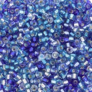 Multi Bleu - Mix di rocailles Miyuki 11/0 - Blue Sparkle x8g Mix di rocailles Miyuki 11/0 - Blue Sparkle x8g