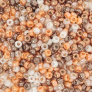 Bianco - Mix di rocailles Miyuki 11/0 - Shiny Glow x8g Mix di rocailles Miyuki 11/0 - Shiny Glow x8g