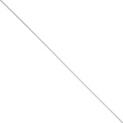 Catena a maglia serpentina 1,3 mm - acciaio inox 316L x1m