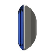 Cabochon PureCrystal 4527 8x6 mm - Reinvented Dark Sapphire x1