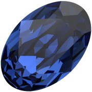 Dark Sapphire - Cabochon PureCrystal 4120 6x4 mm -Reinvented Dark Sapphire x1 Cabochon PureCrystal 4120 6x4 mm -Reinvented Dark Sapphire x1