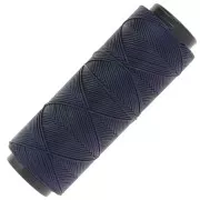 Blu notte - Filo di poliestere cerato Slam Cord per micro macramè 0,8 mm - Blu notte x100m Filo di poliestere cerato Slam Cord per micro macramè 0,8 mm - Blu notte x100m
