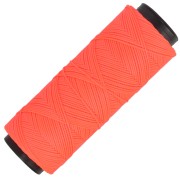 Filo di poliestere cerato Slam Cord per micro macramè 0,8 mm - Arancione fluorescente x100m