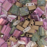 Verde - Mix di perle Miyuki - Perle Quarter - Half e Tila - Fairytale x10g Mix di perle Miyuki - Perle Quarter - Half e Tila - Fairytale x10g