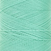 Bobina di filo cerato Linhasita per micro macramè 0,5 mm - Menta ghiacciata (1436) x335m