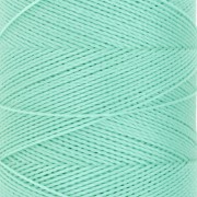 Bobina di filo cerato Linhasita per micro macramè 0,5 mm - Verde menta (1444) x335m