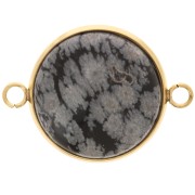 Distanziatore a crimpare per cabochon a fondo piatto da 20 mm - acciaio inossidabile 304L x1