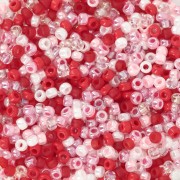 Bianco - Mix Miyuki rocaille 11/0 - Valentine x8g Mix Miyuki rocaille 11/0 - Valentine x8g