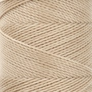 Bobina di filo cerato Linhasita per micro macramè 1 mm - Biondo (483) x168m