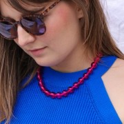 Bobina di filo cerato Linhasita per micro macramè 1 mm - Senape (1466) x168m