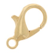 Oro 18 Carati - Chiusure moschettoni dorati da 12 mm x5 Chiusure moschettoni dorati da 12 mm x5